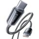 タイプC 60W急速充電 ケーブル 2m Black X00FX2050