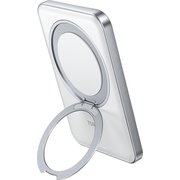 5000mAh Ostand MagSafe対応 モバイル バッテリー White X00FX1357