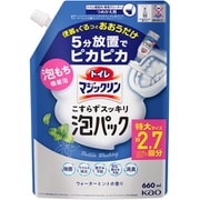 トイレマジックリンこすらずスッキリ泡パック ウォーターミントの香り つめかえ用 660ml [トイレ用洗剤]