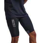 ライトスピードリアクトコンプレッションショート LSReactCompShorts MA7050B Black/White Reflective Sサイズ(日本：Mサイズ) [コンディショニングウェア タイツ メンズ]