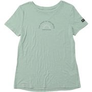 ウェルティー Tシャツ SNWP03162 14C LIGHT JADE/VARIOUS Mサイズ [フィットネス ヨガ シャツ レディース]