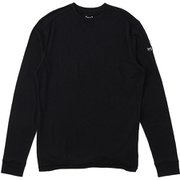ツンドラ175 LS SNM019340 872 JET BLACK Lサイズ [フィットネス 長袖シャツ メンズ]