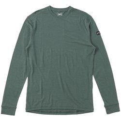 ツンドラ175 LS SNM019340 531 BALSAM GREEN Mサイズ [フィットネス 長袖シャツ メンズ]