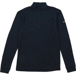 ツンドラ ZIP 1/4 SNM019380 W01 BLUEBERRY Lサイズ [フィットネス 長袖シャツ メンズ]