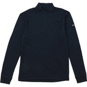 ツンドラ ZIP 1/4 SNM019380 W01 BLUEBERRY Lサイズ [フィットネス 長袖シャツ メンズ]