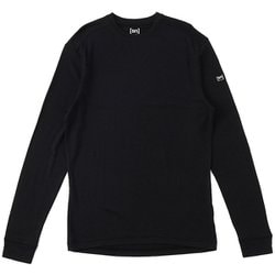 アークティク230 LS SNM019960 872 JET BLACK Mサイズ [フィットネス 長袖シャツ メンズ]