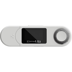 MP3プレーヤー KANA UB USB充電式 32GB（内蔵＋SD） ホワイト GH-KANAUB32-WH