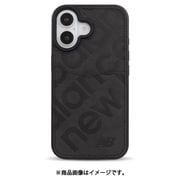 MD75538-1 [iPhone 16用 ケース カード収納スタンプロゴ BK]
