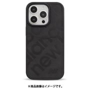 MD75539-1 [iPhone 16 Pro用 ケース カード収納スタンプロゴ BK]
