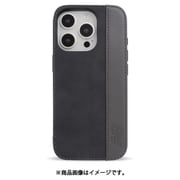 MD75541-1 [iPhone 16 Pro用 背面型ケース スタンドスエード BK]