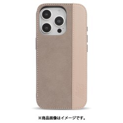 MD75541-2 [iPhone 16 Pro用 背面型ケース スタンドスエード GYG]