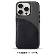 MD75547-1 [iPhone 16 Pro用 ケース カードポケットバイカラー BK]