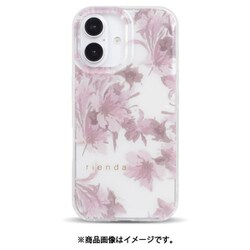 MD75570-2 [iPhone 16用 背面型ケース D.Flower くすみPK]