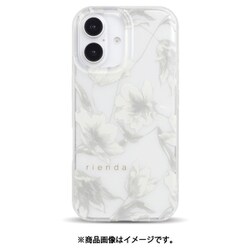 MD75570-3 [iPhone 16用 背面型ケース クリアグレイッシュ WH]