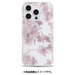 MD75571-2 [iPhone 16 Pro用 背面型ケース D.Flower くすみPK]