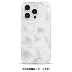MD75571-3 [iPhone 16 Pro用 背面型ケース クリアグレイッシュ WH]