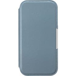 PG-24AGF03BL [iPhone 16用 ガラスフリップケース ブルー]