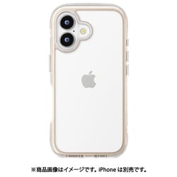 PG-24APTA02BE [iPhone 16用 エアクッションケース モカ]