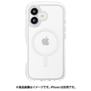 PG-24AMGPTA05CL [iPhone 16用 MagSafe対応 エアクッションケース スノー]