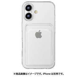 PG-24ACTP01CL [iPhone 16用 クリアポケットケース クリア]
