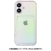 PG-24ACTP02AR [iPhone 16用 クリアポケットケース オーロラ]
