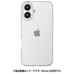 PG-24ATP01CL [iPhone 16用 クリアソフトケース クリア]