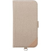 PG-24BFP10BE [iPhone 16 Pro用 フリップカバー キャンバス/ベージュ]