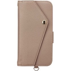 PG-24BFP16BE [iPhone 16 Pro用 ダブルフリップカバー ベージュ]