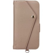 PG-24BFP16BE [iPhone 16 Pro用 ダブルフリップカバー ベージュ]