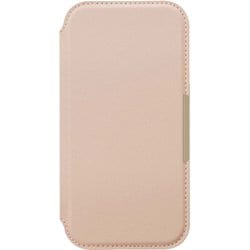 PG-24BGF06PK [iPhone 16 Pro用 ガラスフリップケース サフィアーノ調/ピンク]