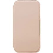 PG-24BGF06PK [iPhone 16 Pro用 ガラスフリップケース サフィアーノ調/ピンク]