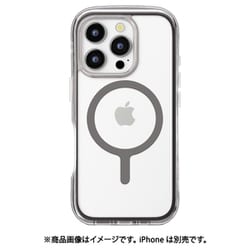PG-24BMGPTA01BK [iPhone 16 Pro用 MagSafe対応 エアクッションケース グラファイト]
