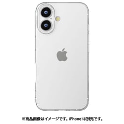 PG-24CTP01CL [iPhone 16 Plus用 クリアソフトケース クリア]