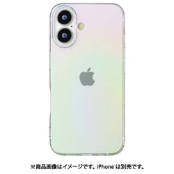 PG-24CTP02AR [iPhone 16 Plus用 クリアソフトケース オーロラ]