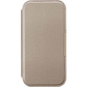 PG-24DGF02BE [iPhone 16 Pro Max用 ガラスフリップケース ベージュ]