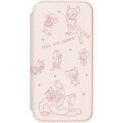PG-W24AGF02TAJ [iPhone 16用 ガラスフリップケース トムとジェリー]