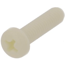 樹脂ねじ FASNY（ファスニー） ナベ小ねじ（レニー） M4×15 入数10入 MOE-115