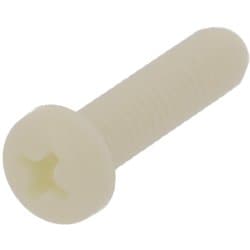 樹脂ねじ FASNY（ファスニー） ナベ小ねじ（レニー） M6×20 入数10入 MOE-131