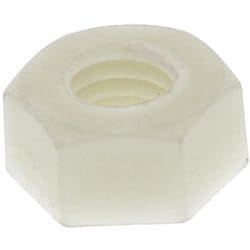 樹脂ねじ FASNY（ファスニー） 六角ナット（レニー） M4 入数10入 MOE-136