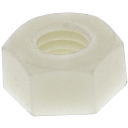 樹脂ねじ FASNY（ファスニー） 六角ナット（レニー） M6 入数10入 MOE-138