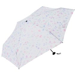 日傘 折りたたみ傘 婦人用 晴雨兼用 ポケラエレノア5段ミニ 50cm 軽量 UPF50+ 耐水圧2,000mm以上 安全ろくろ ピンク 1748PK