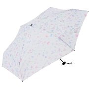 折りたたみ傘 婦人用 晴雨兼用 ポケラエレノア5段ミニ 50cm 軽量 UPF50+ 耐水圧2,000mm以上 安全ろくろ ピンク 1748PK