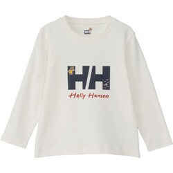 ロングスリーブ HHヘリーベアティー K L/S HH Helly Bear Tee HJ32460 アイボリー IV 110サイズ [アウトドア トップス 長袖 キッズ]