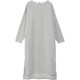 ロングスリーブ HHボーダーワンピース W L/S HH Border One Piece HW32417 ミックスグレー×アイボリー ZR Lサイズ [アウトドア カットソー レディース]