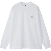 ロングスリーブオーシャングラフィックティー HH32467 クリアホワイト(CW) XSサイズ [アウトドア カットソー ユニセックス]