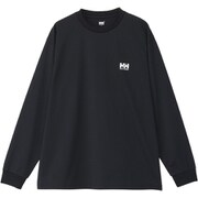 ロングスリーブシグナルフラッグスティー L/S SIGL FLAGS T HH32468 ブラック(K) Lサイズ [アウトドア カットソー ユニセックス]