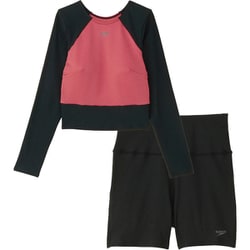 ミニマムロングスリーブ SFW22450 ミネラルレッド MR Mサイズ [水着 レディース]
