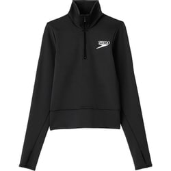 マイコンフィロングスリーブジップトップ SFW72470 ブラック K Mサイズ [水陸両用 フィットネス ヨガ シャツ レディース]