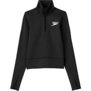 マイコンフィロングスリーブジップトップ SFW72470 ブラック K Mサイズ [水陸両用 フィットネス ヨガ シャツ レディース]