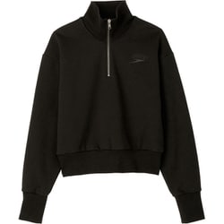 マイコンフィハーフジップスウェット My Comfy Half Zip Sweat SAW22471 ブラック K Lサイズ [フィットネス ヨガ スウェット レディース]